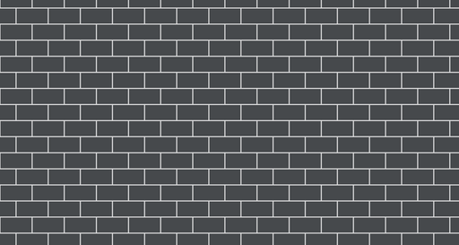 Papier peint briques Design moderne gris foncé