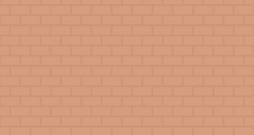 Papier peint brique Rouge terre cuite