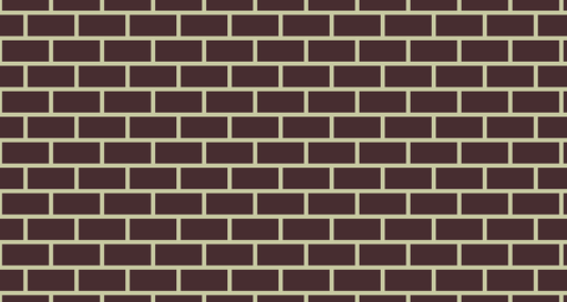Papier peint brique Motif moderne brique marron