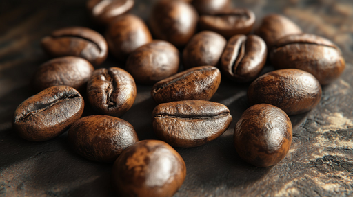 Papier peint grains de café Texture réaliste