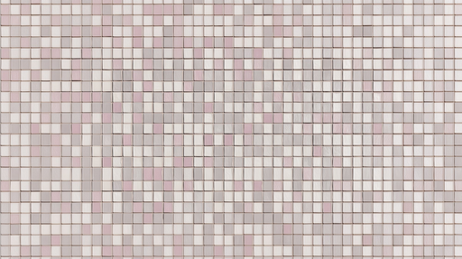 Papier peint mosaïque rose Design moderne et épuré