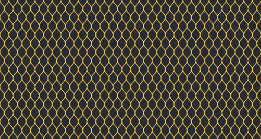 Papier peint géométrique Noir et Doré