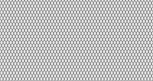 Papier peint géométrique Motif en losange noir et blanc