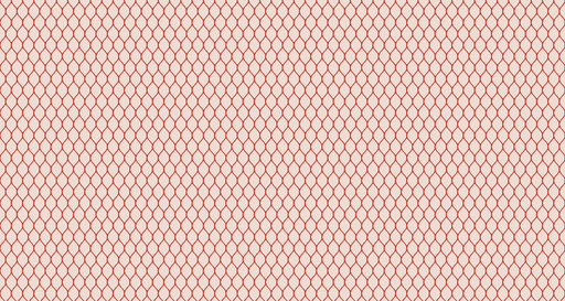 Papier peint géométrique Design élégant en rouge et blanc