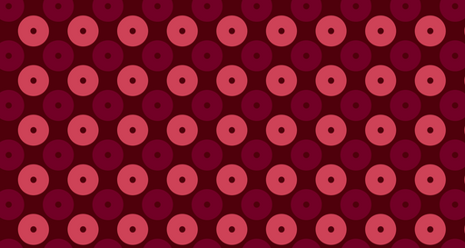 Papier peint cercles Motif rouge et rose