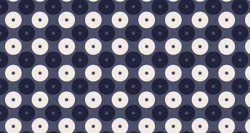 Papier peint cercles géométriques Design moderne bleu et blanc