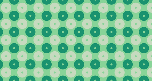 Papier peint motif cercles Vert et Émeraude