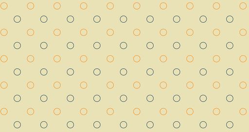 Papier peint à pois Motif circulaire rétro