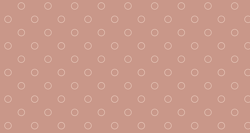 Papier peint à pois Design rétro sur fond rose
