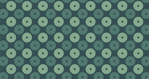 Papier peint cercles Pattern géométrique vert