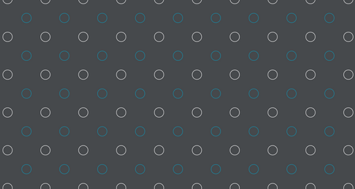 Papier peint pois Bleu et blanc sur fond gris