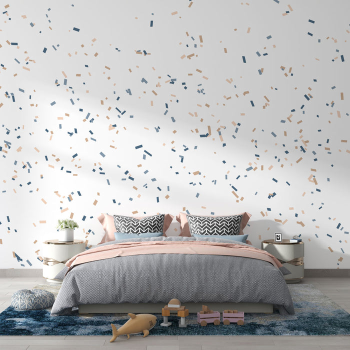 Papier peint confettis | Design festif multicolore