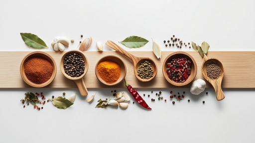 Papier peint épices Mélange aromatique et élégant