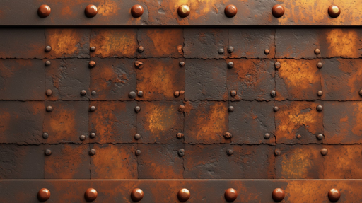 Papier peint industriel Métal rouillé