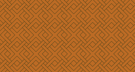 Papier peint géométrique Motif linéaire orange