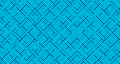 Papier peint géométrique Bleu vif