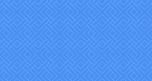 Papier peint géométrique Motif bleu