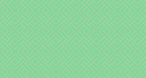 Papier peint géométrique Motif vert menthe et lignes blanches