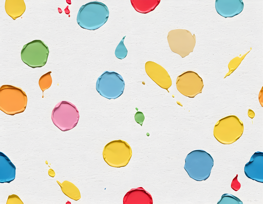 Papier peint éclaboussures de peinture Couleurs vives et artistiques