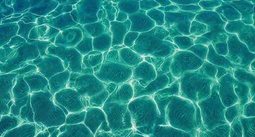 Papier peint aquatique Motif d'eau cristalline