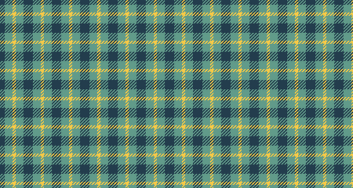 Papier peint écossais Motif tartan bleu et jaune