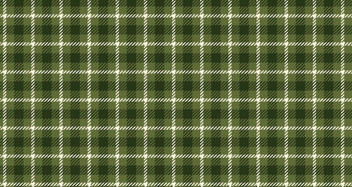 Papier peint tartan Motif Écossais Vert et Blanc