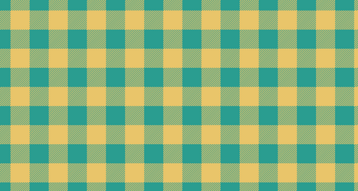 Papier peint carreaux Design à damier jaune et vert