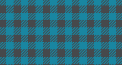 Papier peint carreaux Motif à carreaux turquoise et noir