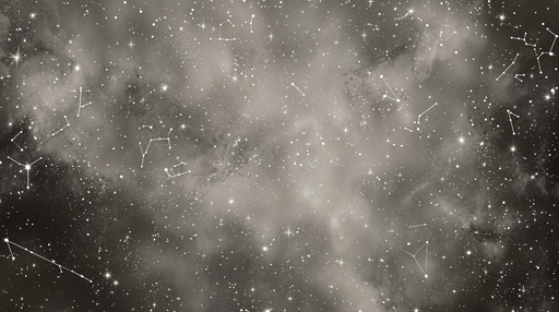 Papier peint constellations Ciel nocturne étoilé