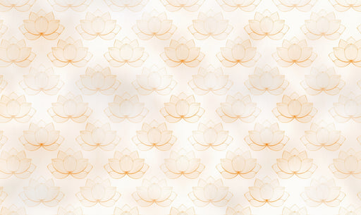 Papier peint fleur de lotus Design élégant doré