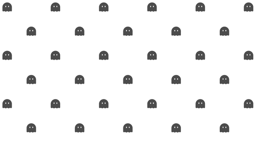 Papier peint fantôme Design ludique et moderne