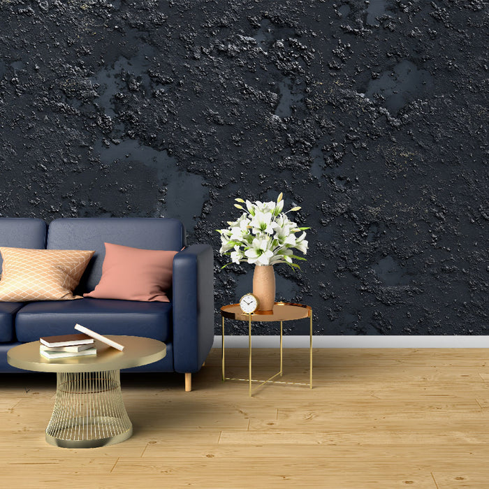 Papier peint texture volcanique | Aspect brut et minéral