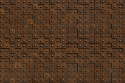 Papier peint texturé Motif carré en relief