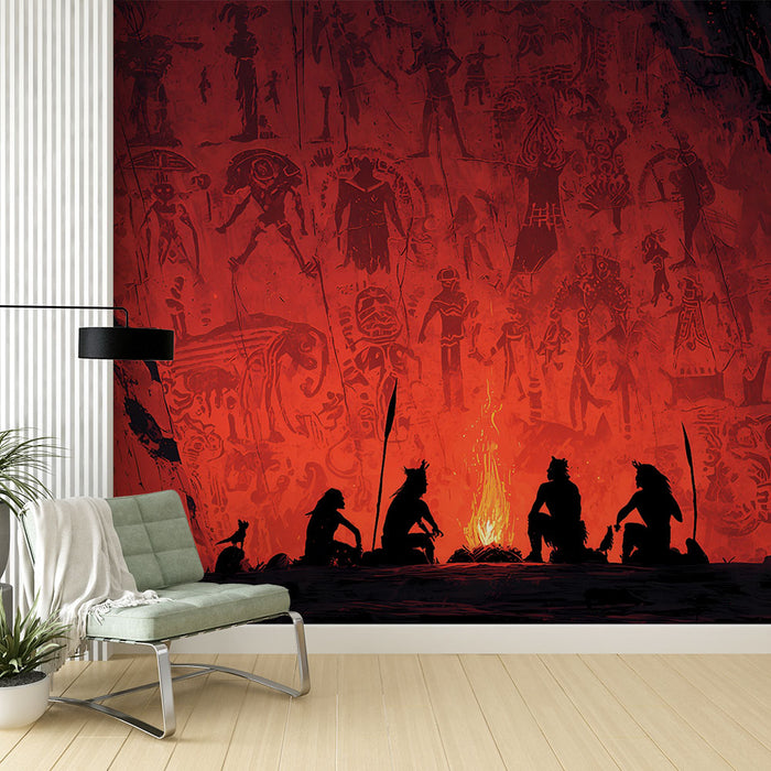 Papier peint grotte ancienne | Art de la Préhistoire