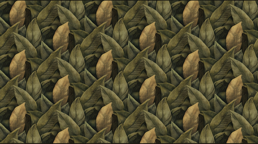 Papier peint feuilles Design naturel et chaleureux