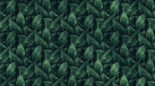 Papier peint feuilles Nature luxuriante