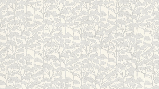 Papier peint botanique Motif végétal délicat