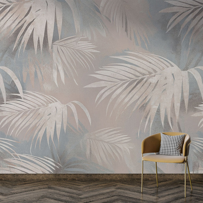 Papier peint palmes | Design Soft Pastel