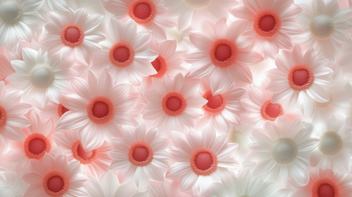 Papier peint floral Douceur florale rose pâle