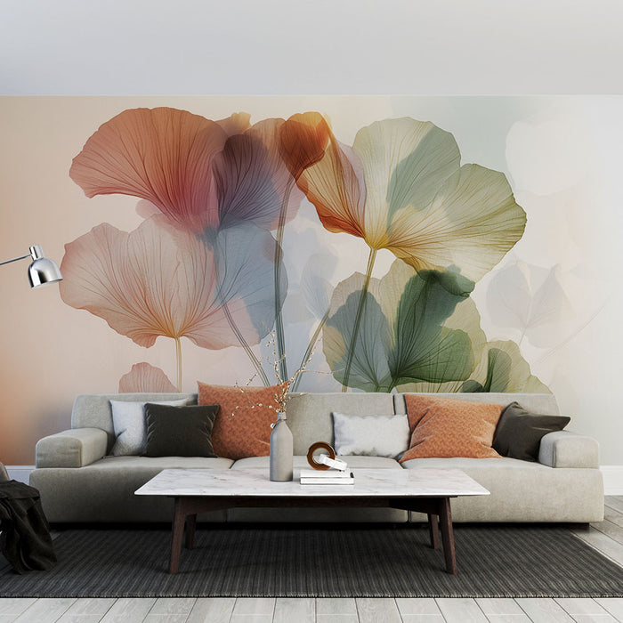 Papier peint floral | Design délicat et artistique
