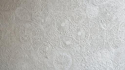 Papier peint texturé Design géométrique en relief