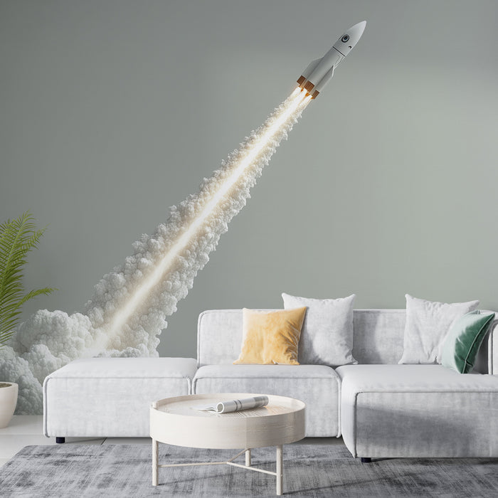 Papier peint fusée | Évasion et Aventure