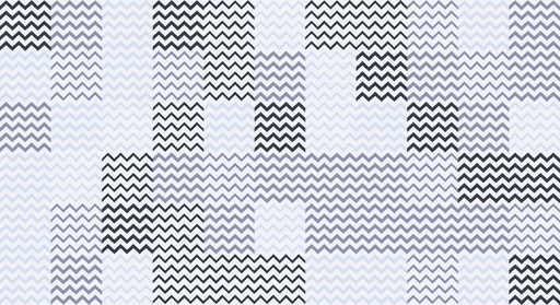 Papier peint Zigzag Motif Moderne Noir et Blanc
