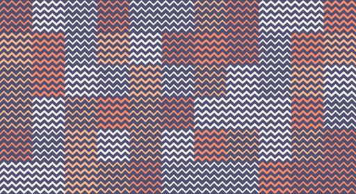 Papier peint zigzag Motif coloré et dynamique