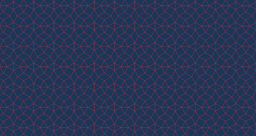 Papier peint géométrique Motif en treillis bleu et rose
