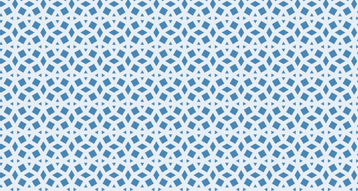 Papier peint géométrique Motif bleu et blanc