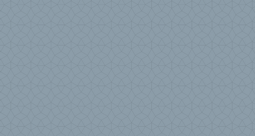 Papier peint géométrique Hexagones bleus