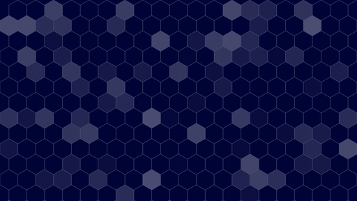 Papier peint hexagone Bleu et gris