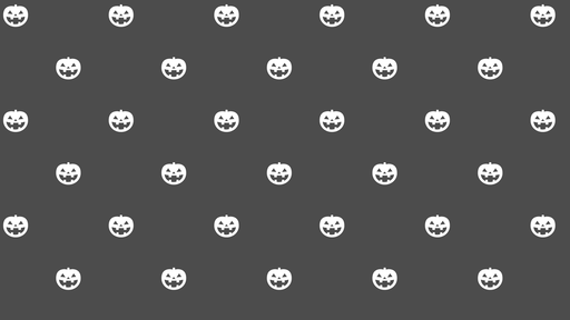 Papier peint citrouilles Éclat d'Halloween Noir et Blanc