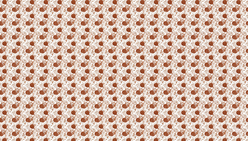 Papier peint citrouille Motif automnal rétro